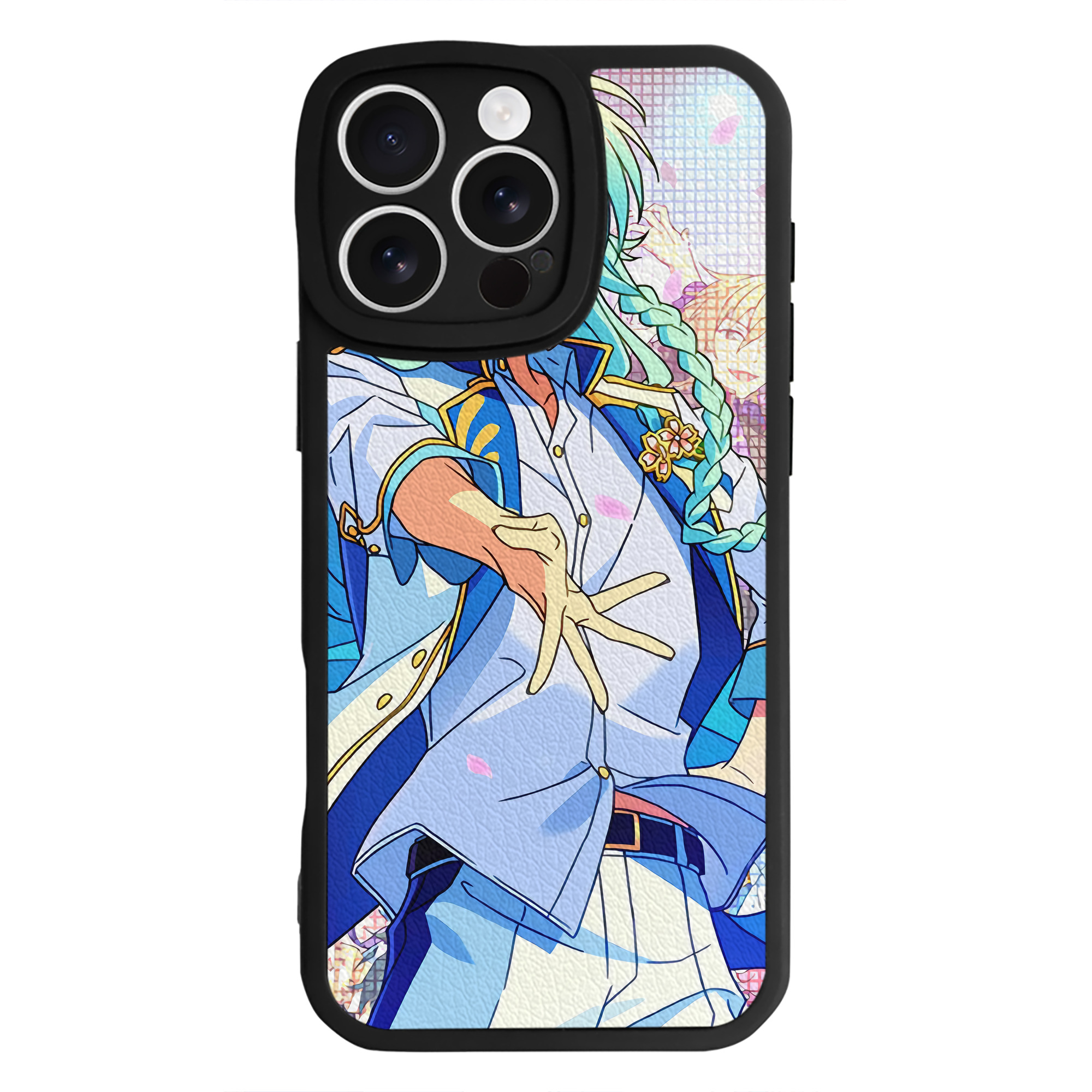 （画像用） あんさんぶるスターズ! Ensemble Stars 【iPhone 16シリーズ対応】シリコンスマホケース（レザー調） 材質：シリコン